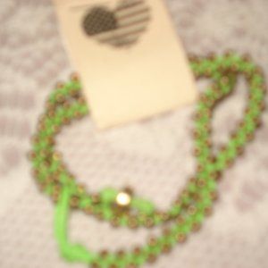 Brandy Melville nwt lime green bracelet